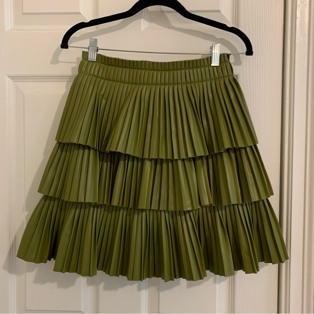 SOLD - Anthropologie x Mare Mare Faux Leather Skirt
